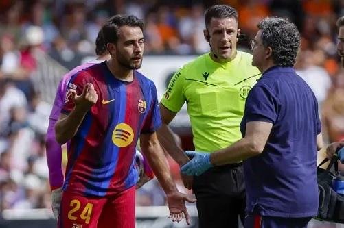 راحة في برشلونة بشأن إريك جارس...