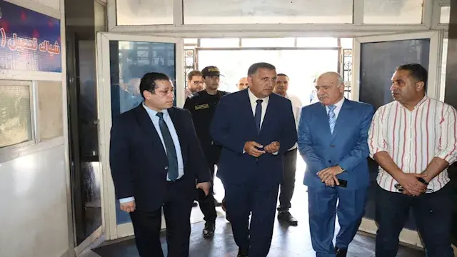 محافظ القليوبية يتابع تشغيل ال...