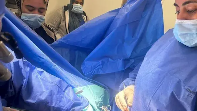 عملية دقيقة بالقلب تنتهي بنجاح دون شق الصدر في جامعة بنها