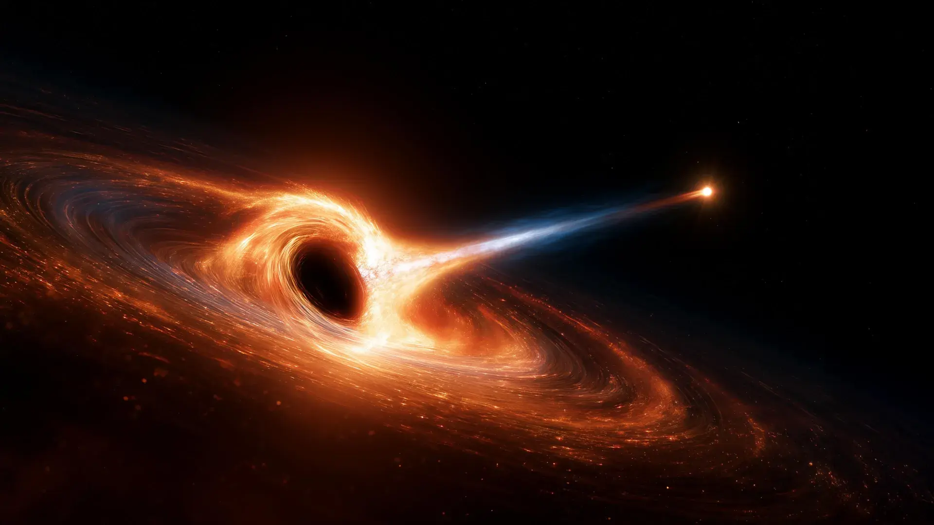 A black hole shredded a “super...