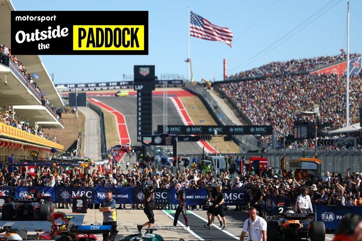 The United States Grand Prix is getting a bizarre new attraction