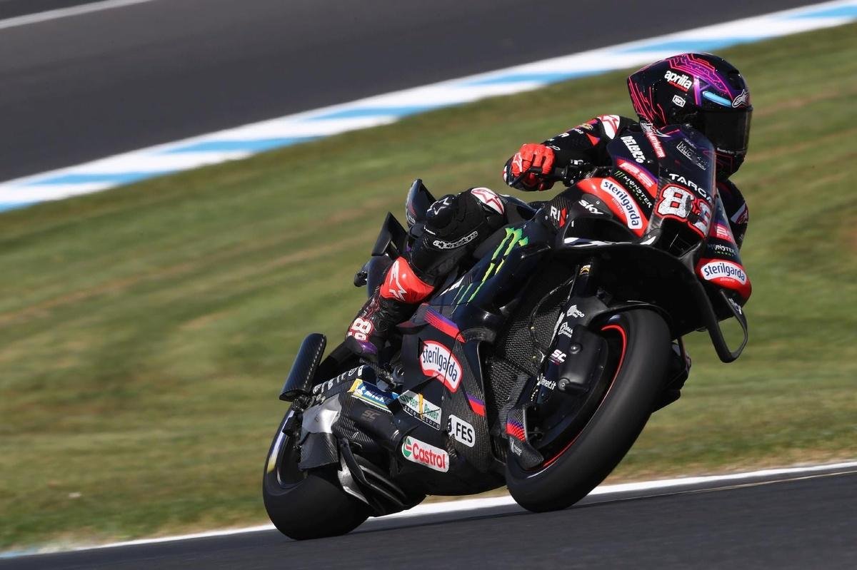 Jorge Martin the slowest Aprilia in Australia practice: I was riding like I was on a Ducati