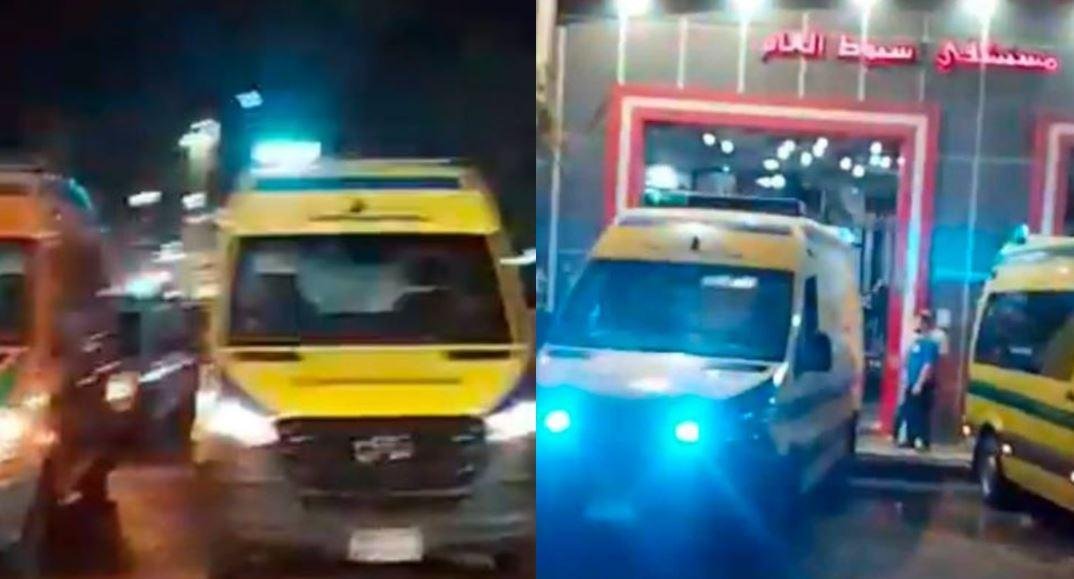 حريق بغرفة عمليات مستشفى أسيوط...