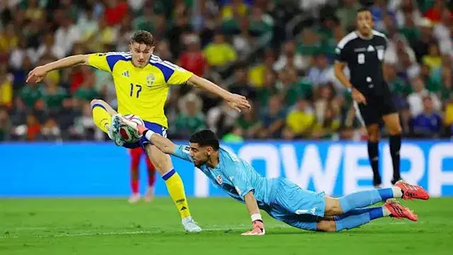 لحظة بلحظة.. السويد 0 -0 الياب...