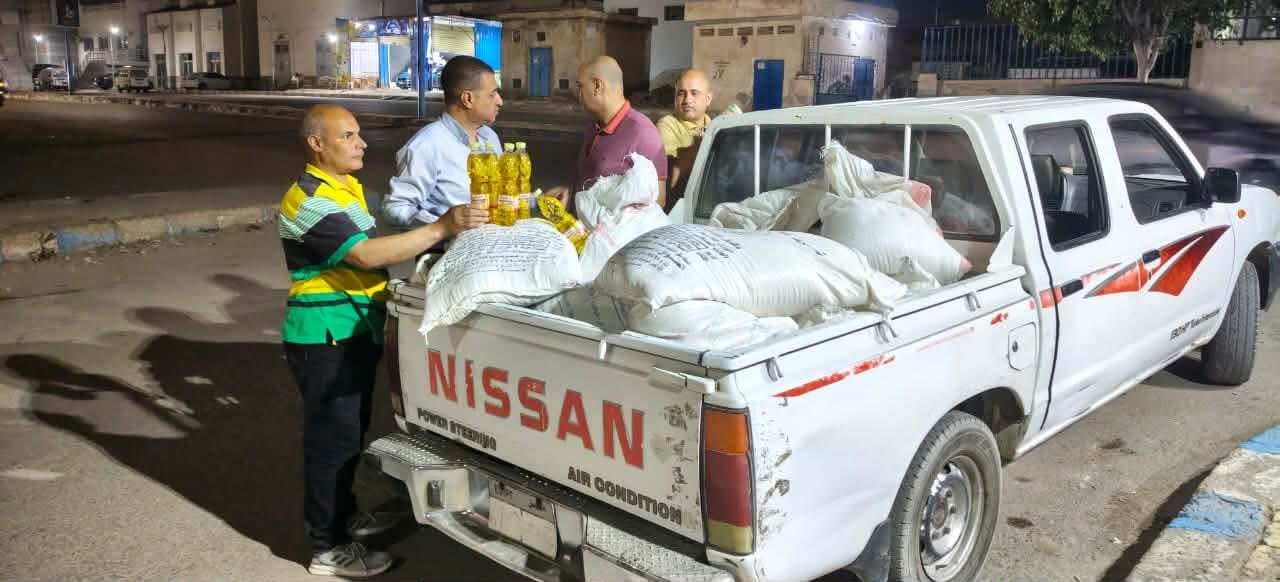 تموين مطروح: ضبط ما يقرب من طن دقيق بلدي مدعم قبل بيعه في السوق السوداء