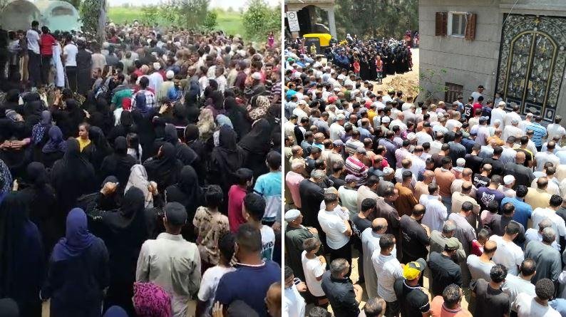 تشييع جثامين ضحايا غرق شاطئ إد...
