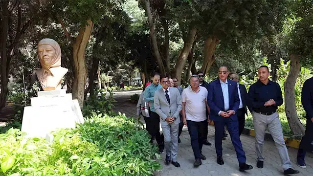 محافظ الجيزة يوجه برفع كفاءة حديقة المبدعين بالعجوزة والحفاظ على الأشجار