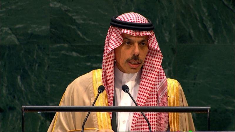 ماذا قال وزير خارجية السعودية أمام الأمم المتحدة عن الاعتداءات الإيرانية؟