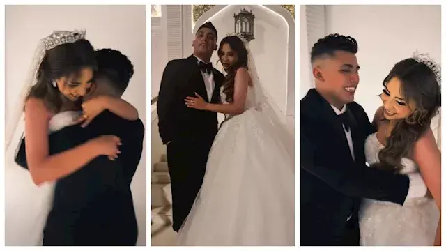 بالصور.. جلسة تصوير رومانسية ل...