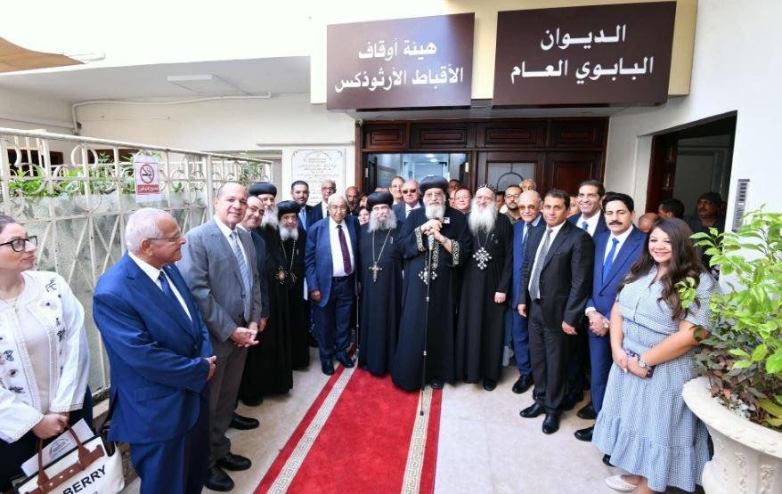 البابا تواضروس الثاني يفتتح مب...