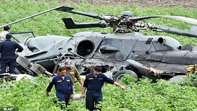 مصرع 22 شخصًا في تحطم مروحية ع...
