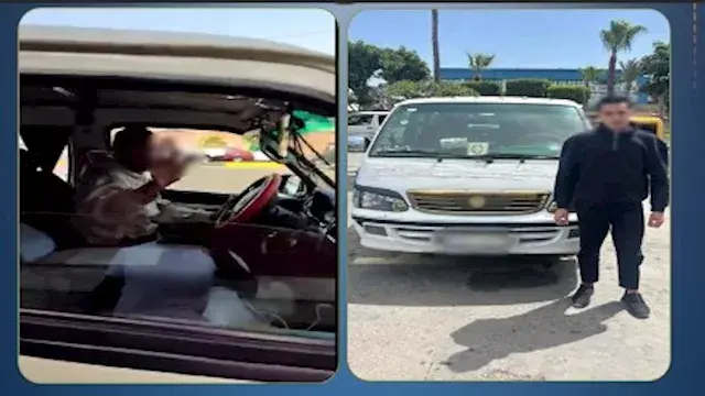لوّح بإشارات خادشة.. ضبط سائق...