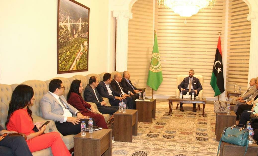 مندوب ليبيا لدى الجامعة العربي...