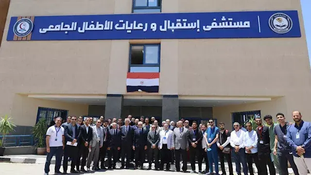 طلاب الدفعة 38 بـ "طب المنيا" يتبرعون بـ 2 مليون جنيه لتجهيز عناية الأطفال بالمستشفى الجامعي