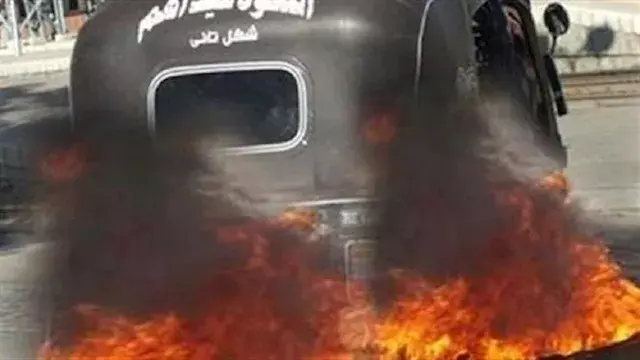 انتقام مشتعل في منشأة القناطر....