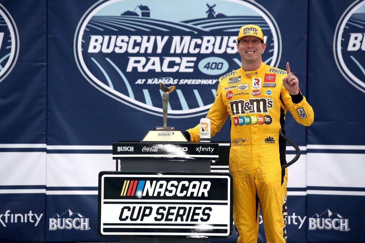 Kyle Busch Remembered: Rowdy's most notable moments at Kansas Speedway