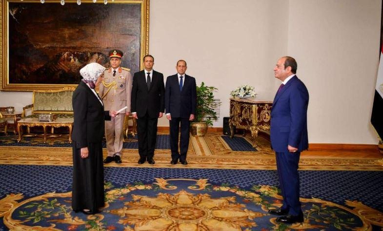 المستشارة هدى عيسى تؤدي اليمين...