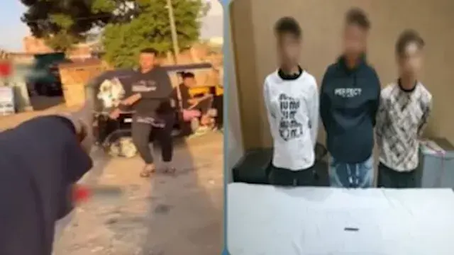 مشاجرة في الشارع تتحول إلى فيد...