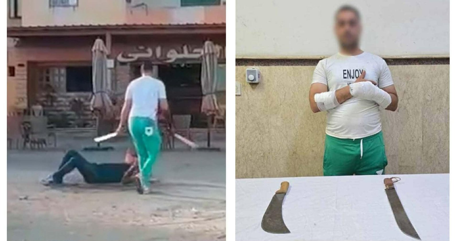 بسبب معاكسة فتاة.. مشاجرة بالأ...