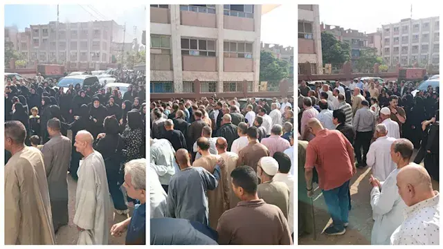 تشييع جثمان المستشار مسعد الفخ...