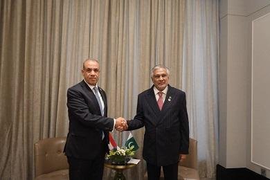وزير الخارجية ونظيره الباكستان...