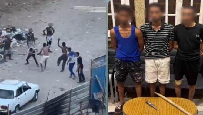 ضبط 3 متهمين بالتشاجر في المنت...