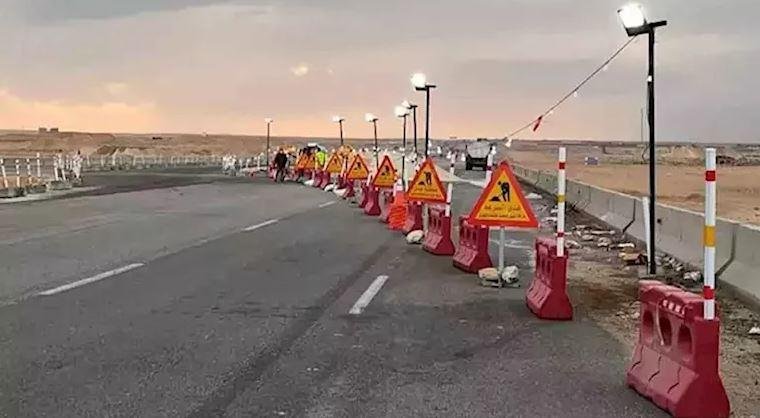 غلق كلي وتحويلات مرورية بطريق...