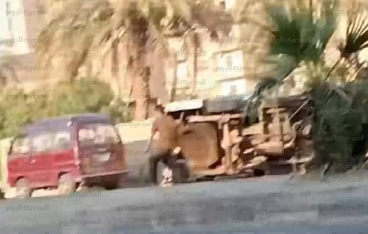 التفاصيل الكاملة لحادث انقلاب...