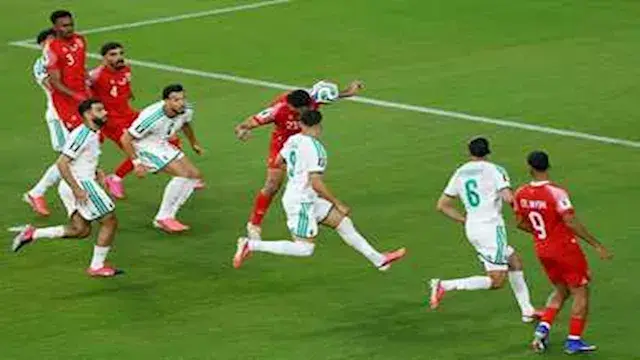 ملخص مباراة الجزائر والأردن في...