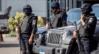 انتشار أمني بأحد شوارع المنيا...