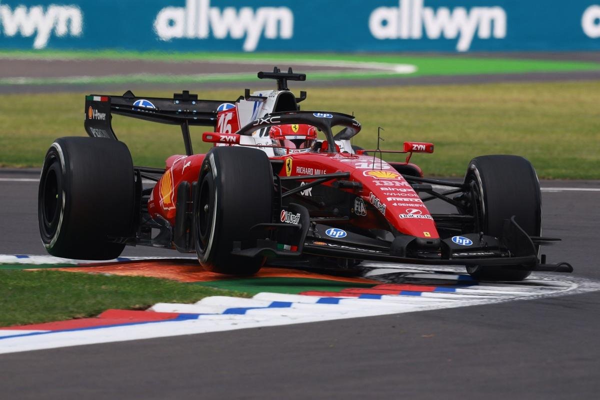 F1 Mexico GP: Charles Leclerc pips McLaren and Mercedes to top FP2