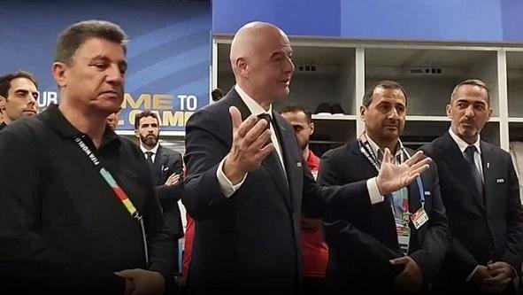 إنفانتينو يدعم منتخب إيران بعد...