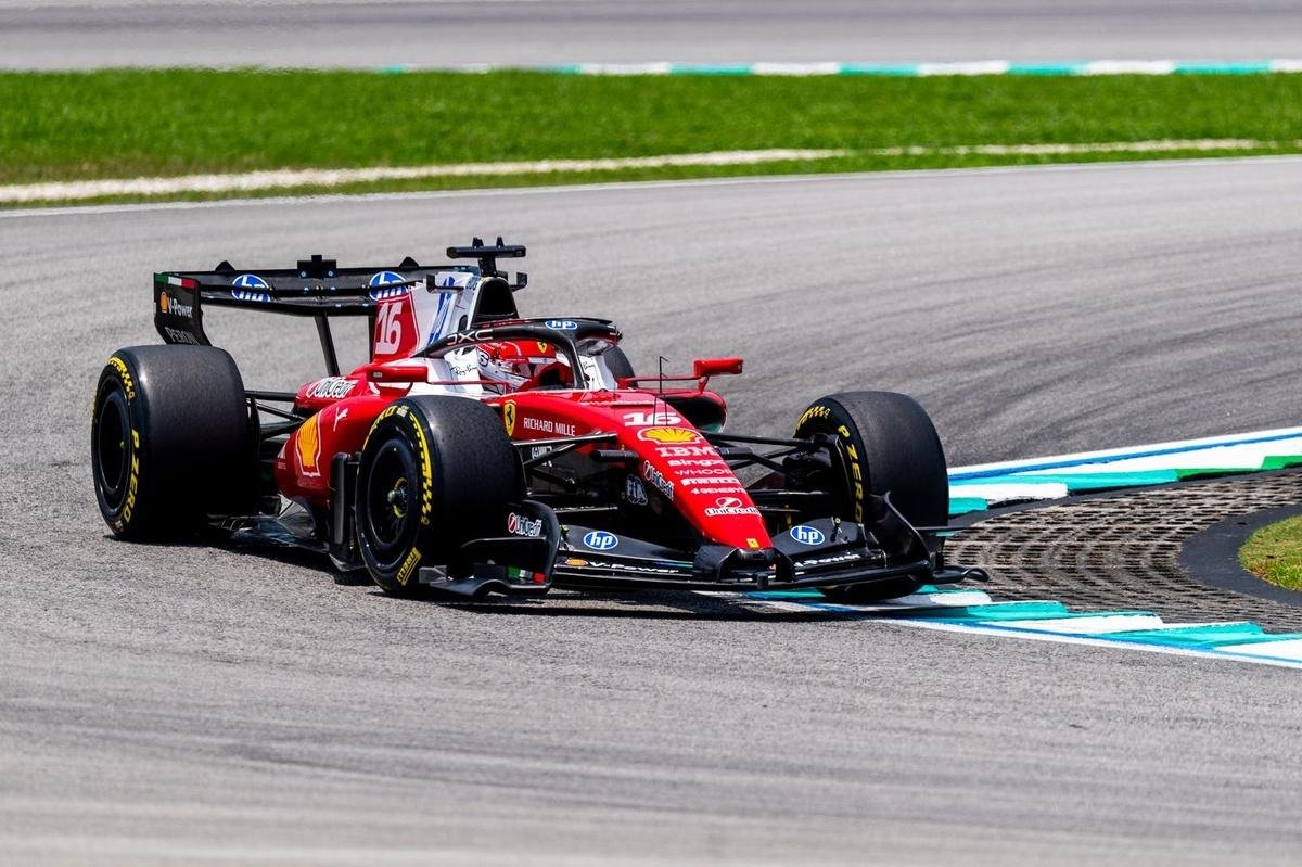 F1 Bahrain GP in Malaysia: Charles Leclerc tops FP2, Mercedes out of top five