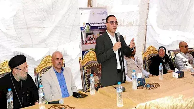 نائب محافظ المنيا يشهد إطلاق 4...
