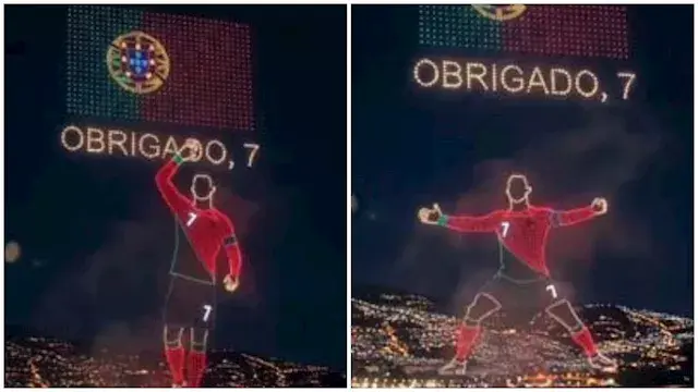 بالدرون.. وداع أسطوري لرونالدو...