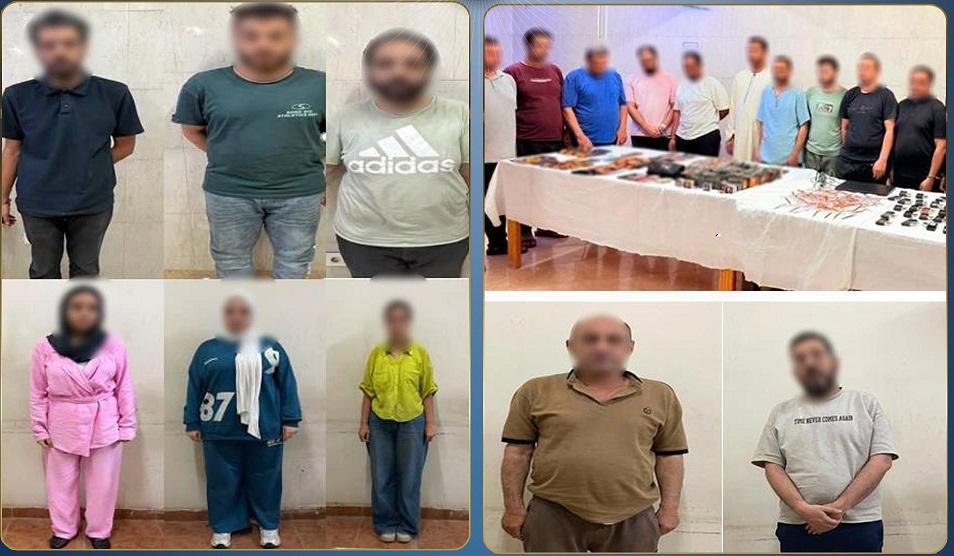 المضبوطات في قضية خطوط المحمول...
