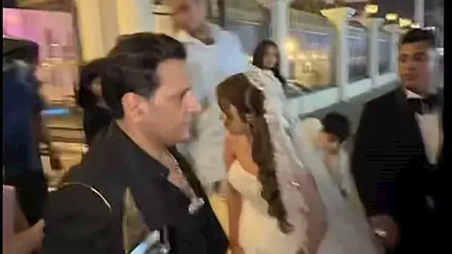 حفل زفاف حفيدة شعبان عبد الرحي...