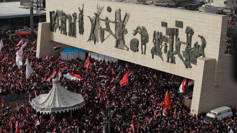 فيديو منسوب لـ"مظاهرات مناهضة لإيران في العراق مؤخرًا".. ما حقيقته؟