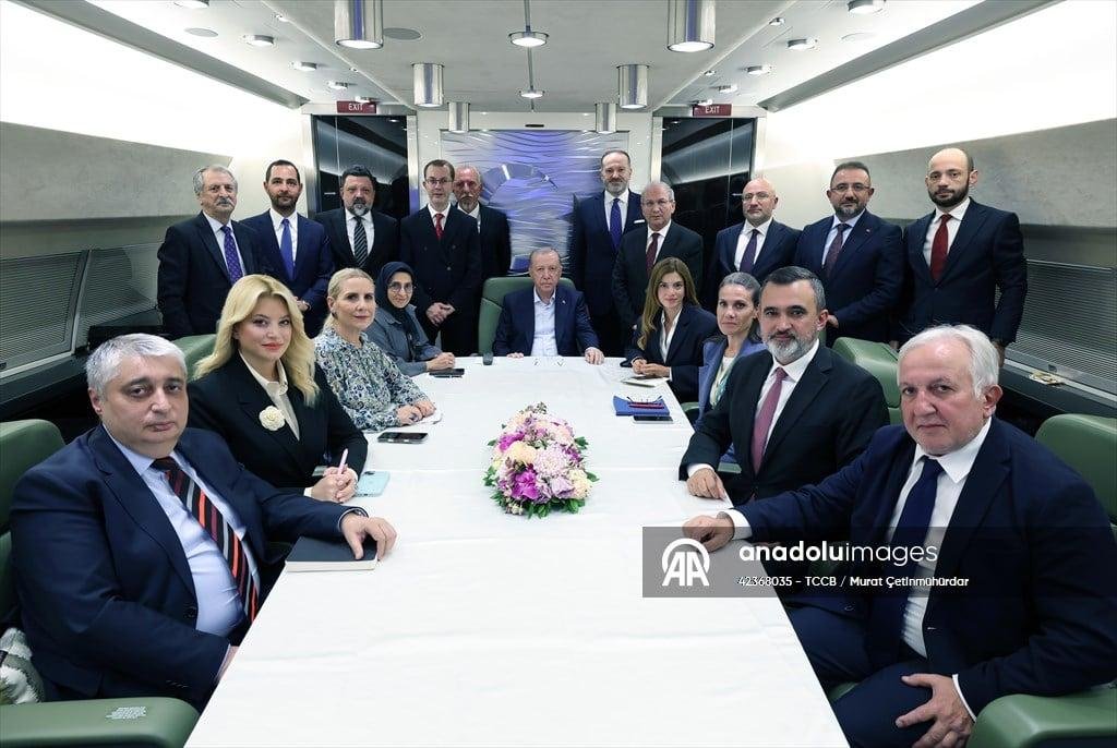أردوغان: أمن الملاحة في البحر...
