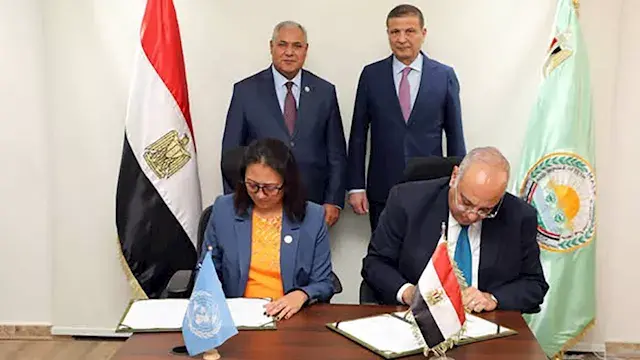 وزير الزراعة و"الفاو" يوقعان م...