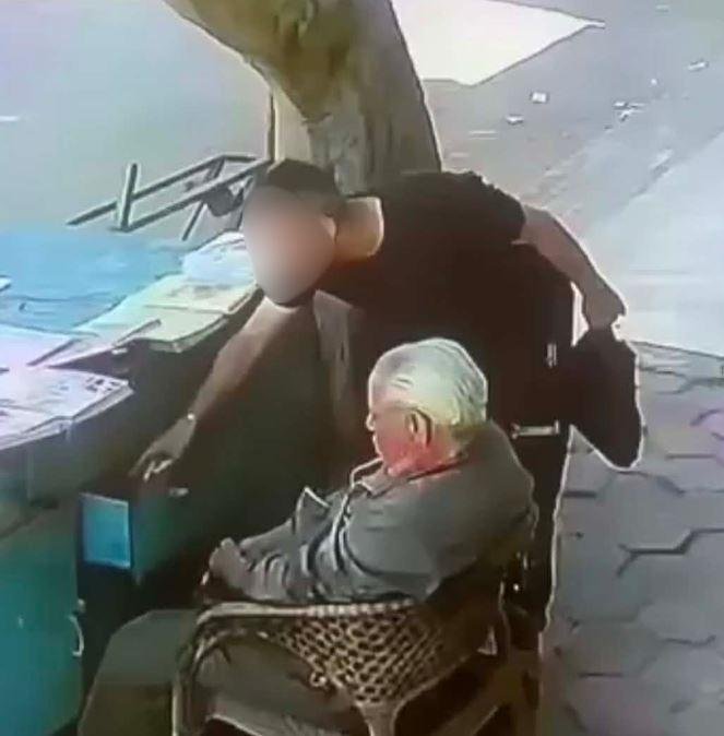 بائع الجرائد ضحية السرقة بحلوا...