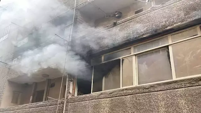 شاب يشعل النار في منزله بأسطوانة بوتاجاز بسبب خلافات مع والده في المنيا