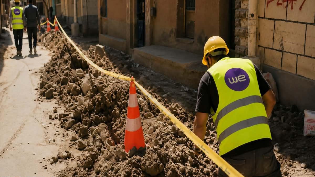 المصرية للاتصالات تنجز توصيل ا...