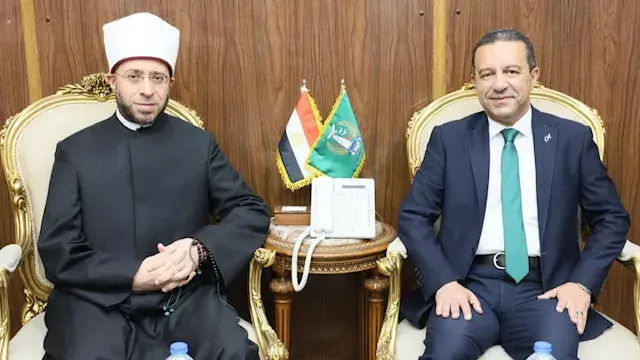 وزير الأوقاف يصل "المنوفية" لم...