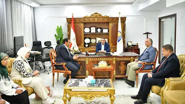 وفد التنمية المحلية والصناعة ي...