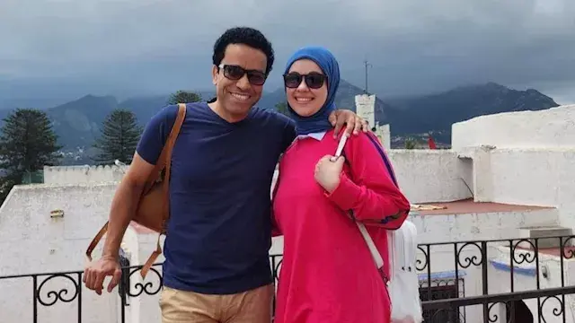 زوجة الفنان سامح حسين تنفي وفاته للمرة الثانية
