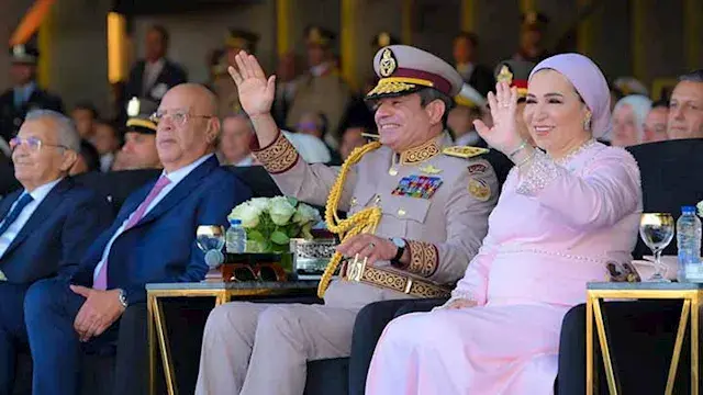 السيدة انتصار السيسي: افتتاح ا...