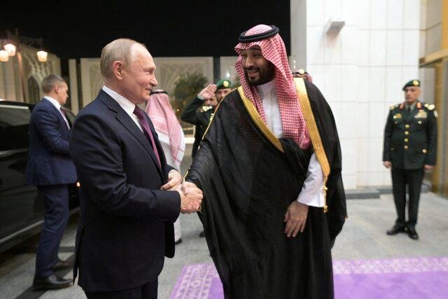 بوتين وولي العهد السعودي يناقش...