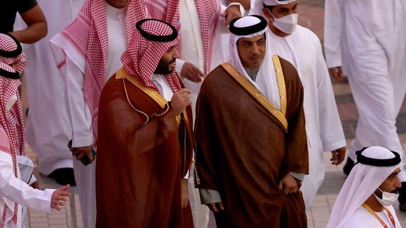 نائب رئيس الإمارات يجري مباحثات مع ولي العهد السعودي في الرياض