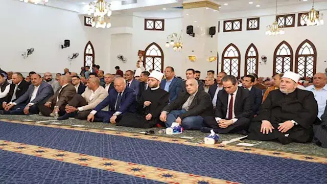 وزير الأوقاف ومحافظ القاهرة يؤ...